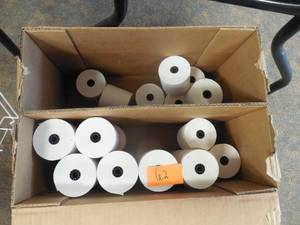 25 rolls of cash register recipt paper