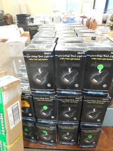 MASSIVE LOT OF TRACK LIGHTING ITEMS