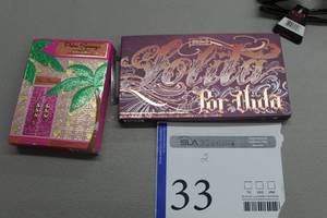 lot 33 image: Lot of (2) Eyeshadow Palette - Palm Springs Dreams Cocktail Colors, Kat Von D Lolita Por-Hida