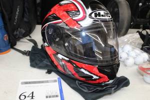 lot 64 image: HJC Helmets Motorcycle Helmet CL-16