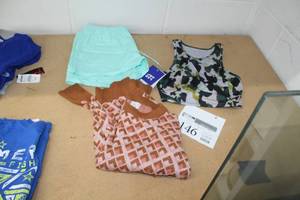 lot 146 image: Lot of (3) Womens Clothing Size Medium - Sweater, Shorts, Tank Top