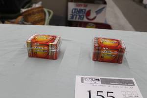 lot 155 image: Lot of (48) Homeline Alkaline Batteries Size AA