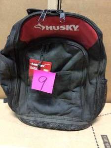 lot 9 image: 16 in. Tool Backpack by Husky in good condition