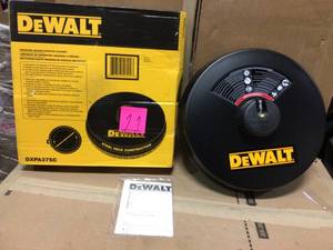 lot 11 image: 18 in. Surface Cleaner for Gas Pressure Washers Rated up to 3700 PSI by DEWALT in good condition