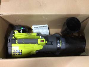 lot 14 image: 160 MPH 520 CFM 25cc Gas Jet Fan Blower by RYOBI CUSTOMER RETURN  in working condition see pics 