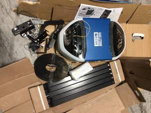 lot 50 image: Chamberlain B510 12 Horsepower AC Belt Drive Garage Door Opener in working condition see pics 
