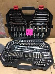 lot 57 image: DWMT45226H 226 PC. MECHANICS TOOL SET WITH TOUGHSYSTEM LARGE CASE