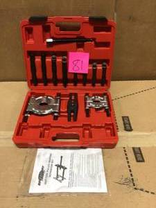 lot 81 image: Bar-Type PullerBearing Separator Set in Blow Molded Carrying Case (12-Piece) by SPEEDWAY