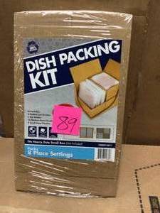 lot 89 image: Dish Packing Kit by Pratt Retail Specialties