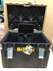 TOUGHSYSTEM 22 in. Mobile Tool Box by DEWALT in good condition