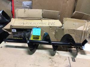 8 in. Earth Auger Bit by Stark in good condition