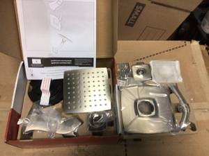 Venturi Single-Handle 1-Spray Tub and Shower Faucet in Spot Defense Brushed Nickel (Valve Included) by Pfister in good condition