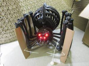 (A-4T) Large Black Skeleton Spider...