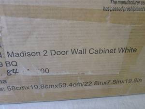 (RMT) Madison 2-Door Wall Cabinet W...