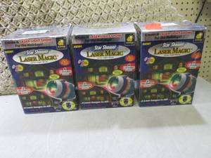 (BS) Lot of 3 Holiday Projectors Op...