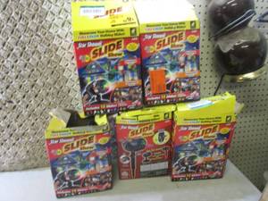 (A-4) Lot of 5 Holiday Projectors A...