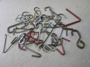 (RM3) Assorted Metal S-Hooks Etc  ...