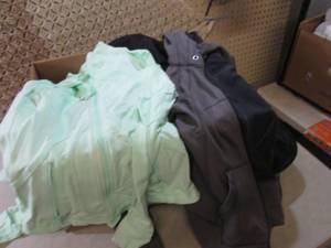 (A-4) Box Full of Assorted Clothes...