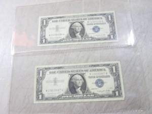 (RMDR) 2 - 1957 Silver Certificate ...
