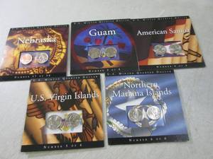 (CNTR) Lot of 5 Statehood Quarter C...