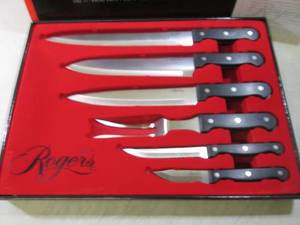 (CAC) 6pc Rogers Chef Quality Carvi...