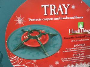 (RMC) 28 Christmas Tree Tray New R...