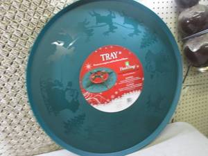 (RMC) 28 Christmas Tree Tray New R...