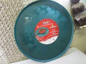 (RMC) 28 Christmas Tree Tray New R...