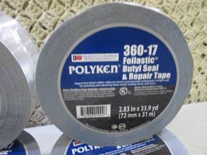 (EC1) 4 Rolls Polyken Foilastic But...