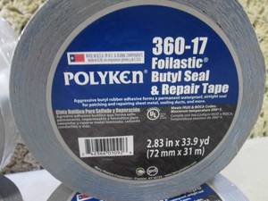(EC1) 4 Rolls Polyken Foilastic But...