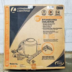 lot 032 image: 4 Contractor Select L7X Series 6 in. New Construction Air Tight Incandescent Recessed Housing