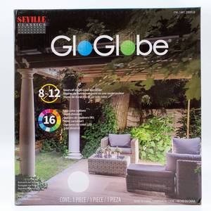 lot 044 image: GloGlobe Wireless Rechargeable Floatable Light