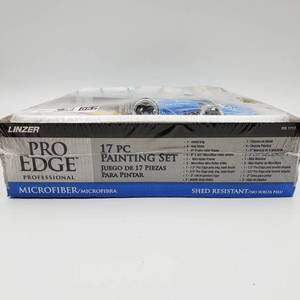lot 052 image: Linzier Pro Edge Professional Home Painting Supplies for Wall 17 Pieces in Total