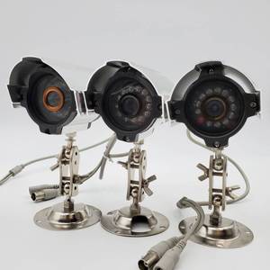 lot 062 image: 3 Q-See QD28414W Outdoor 3.6mm Color CCD 420TVL Camera - 30ft Night Vision, Sony CCD image sensor