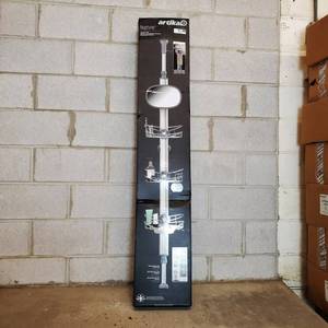 lot 075 image: NEW Artika Neptune Adjustable Tension Shower Caddy