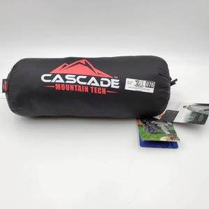 lot 076 image: Cascade Mountain Tech Adventure Blanket, Black, 70 x 60
