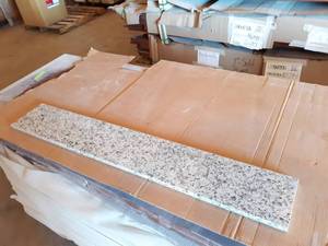 (6) Pieces Bella Core Hamilton Solid Granite Slabs 48 x 7-12 x 34