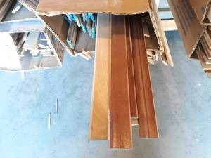(30) Solid Cherry Crown Molding 1-12 X 8 to 10 plus shorter pieces
