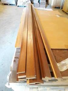 (25) Solid Cherry Wood Trim pieces 516 X 2 X 7
