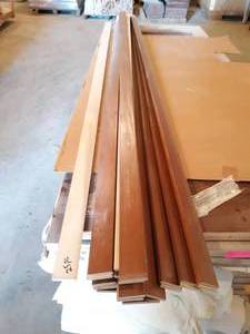 (25) Solid Cherry Wood Trim pieces 516 X 2 X 7