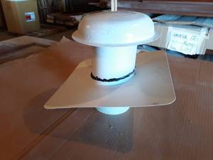 (9) NEW 5 White Roof Caps