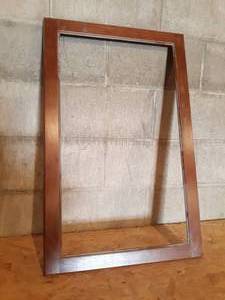 (12) Solid Cherry Cabinet Frame Doors 33 x 21 x 34