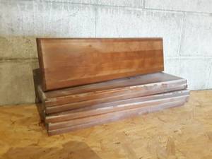 (7) Solid Cherry Drawer Fronts 21 x 6 x 34