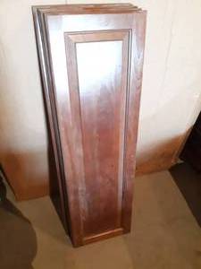 (4) Solid Cherry Cabinet Doors 40 x 12 x 34