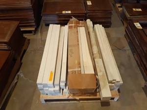Pallet Lot of White Poplar Ballaster Posts & Newel Post