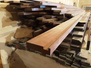 Pallet lot of 3 x 34 Solid Groove Cherry