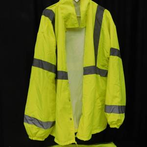 4) 4XL SAFETY WINDBREAKER