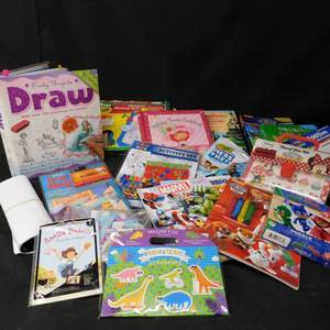 MISC LOT OF NEW AND USED ACTIVITY ITEMS