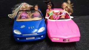 BARBIES AND CARS