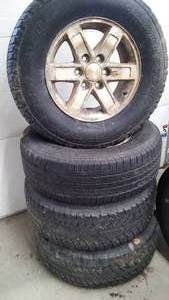 GMC RIMS AND TIRES